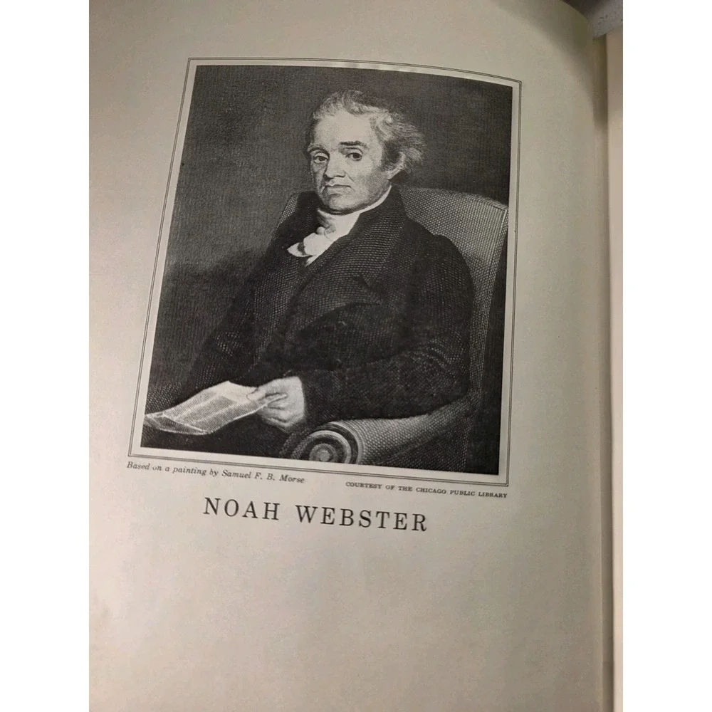 The Living Webster Encyclopedic Dictionary of the English Language 1981 VTG HC